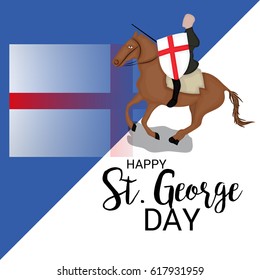 Vector illustration of a Banner for St George Day.