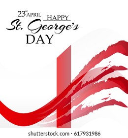 Vector illustration of a Banner for St George Day.