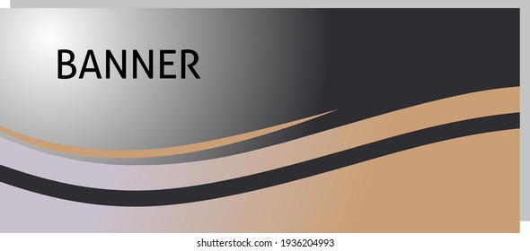Vector illustration of banner template