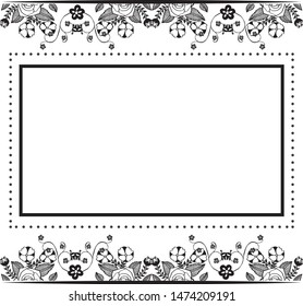 Vector illustration banner will you marry me with crowd purple wreath frame