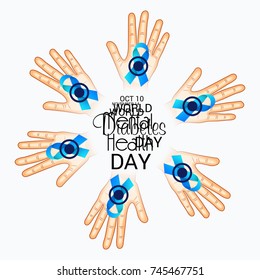 Vector illustration of a Banner for World Diabetes Day.