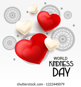 Vector illustration of a Banner for World Kindness Day.