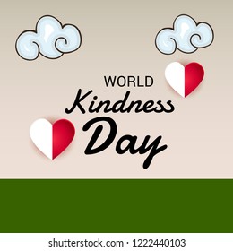 Vector illustration of a Banner for World Kindness Day.
