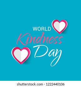 Vector illustration of a Banner for World Kindness Day.