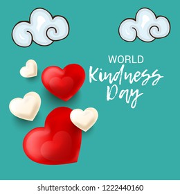 Vector illustration of a Banner for World Kindness Day.