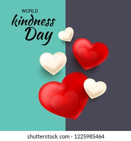 Vector illustration of a Banner for World Kindness Day.