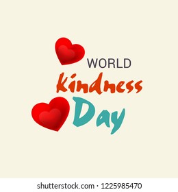 Vector illustration of a Banner for World Kindness Day.