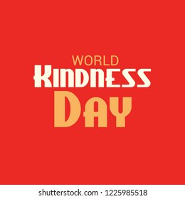 Vector illustration of a Banner for World Kindness Day.