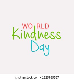 Vector illustration of a Banner for World Kindness Day.