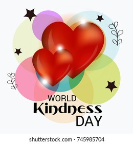 Vector illustration of a Banner for World Kindness Day.