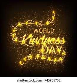 Vector illustration of a Banner for World Kindness Day.
