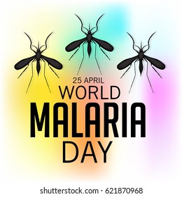 Vector illustration of a Banner for World Malaria Day.