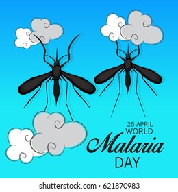 Vector illustration of a Banner for World Malaria Day.