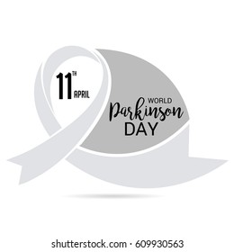 Vector illustration of a Banner for World Parkinson Day.