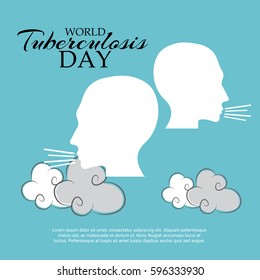 Vector illustration of a Banner for World Tuberculosis Day.