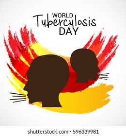 Vector illustration of a Banner for World Tuberculosis Day.