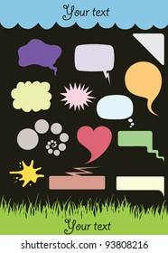 Vector illustration of banners