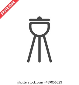 Vector illustration of barbecue icon