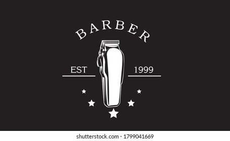 A vector illustration for Barber Shop Emblems