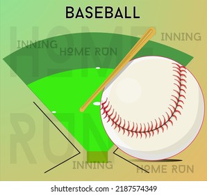 vector illustration of the base ball sport symbol, very suitable for symbols, for screen printing sports clothes