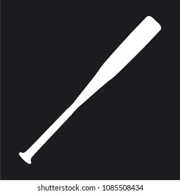 Vector illustration baseball bats icon