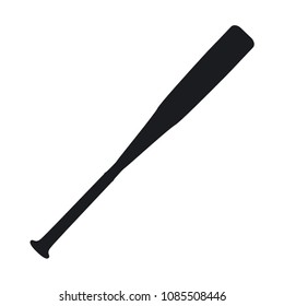 Vector illustration baseball bats icon