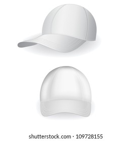 Vector Illustration Baseball Cap Stock Vector (Royalty Free) 109728155 ...