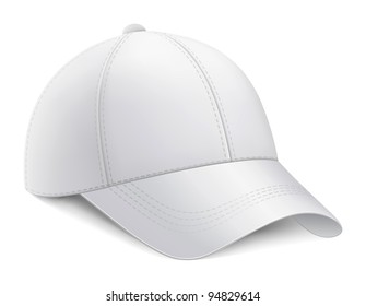 Vector illustration of baseball cap