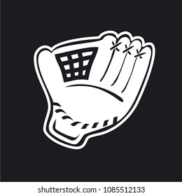 Vector illustration baseball glove icon