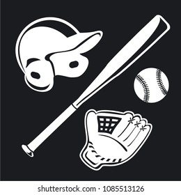 Vector illustration baseball icon