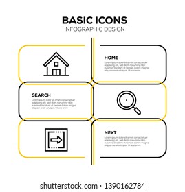 VECTOR ILLUSTRATION AND BASIC ICONS ICON SET