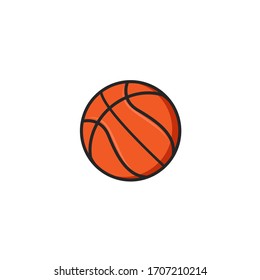 vector illustration basket ball icon flat design