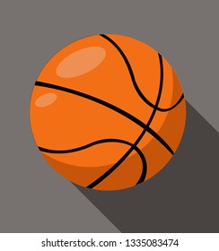 Vector illustration of a Basketball