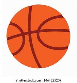 vector illustration of basketball, eps 10