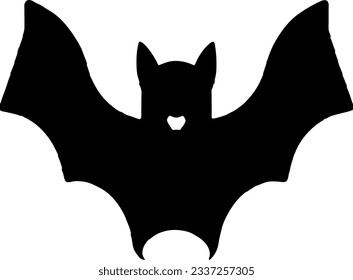 vector illustration of bat cartoon