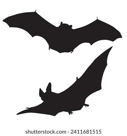 Ilustración vectorial de Bat Silhouette