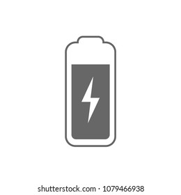 vector illustration battery, charge, battery for technology