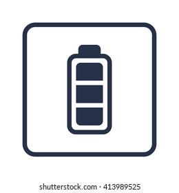 Vector illustration of battery  icon. Premium quality web icon