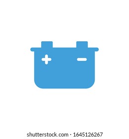 Ilustración vectorial, plantilla de icono de batería.  