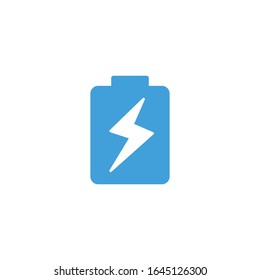 Vector illustration, battery icon template.  