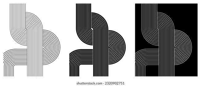 Vector illustration. Bauhaus. Mid-century modern graphics. Minimalist set. Abstract figures. Design elements for social networks, blog posts, banners, cards. Poster
Векторная иллюстрация. Баухауз.