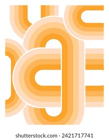 Vector illustration. Bauhaus. Mid-century modern graphics. Minimalist set. Abstract figures. Design elements for social networks, blog posts, banners, cards. Poster