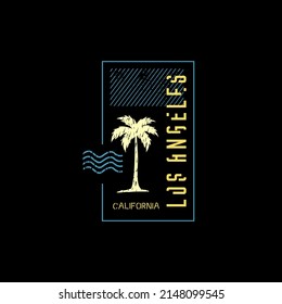 Vector illustration beach sport typography tshirt Premium Vector
