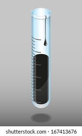 Vector illustration beaker