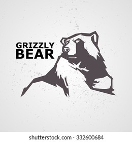 Vector illustration of bear.