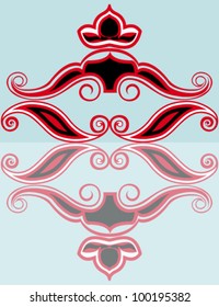 Vector illustration of beautiful asian design