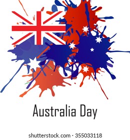 Vector illustration of a Beautiful Background for Australia Day.