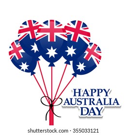Vector illustration of a Beautiful Background for Australia Day.