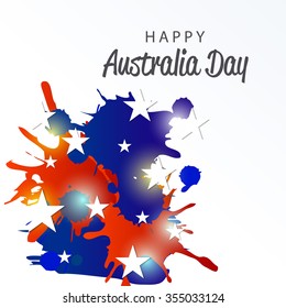 Vector illustration of a Beautiful Background for Australia Day.