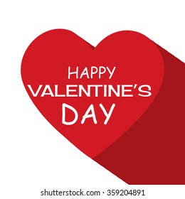 Vector illustration of a beautiful background for Happy Valentines Day .